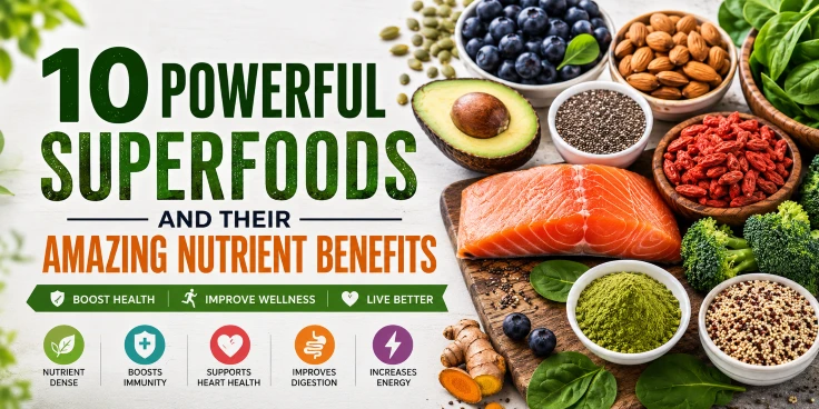 10 powerful superfoods and their amazing nutrient benefits