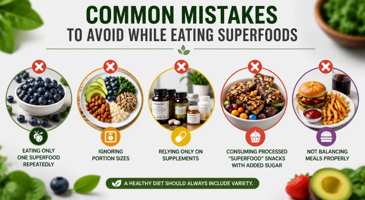 Common Mistakes to Avoid While Eating Superfoods