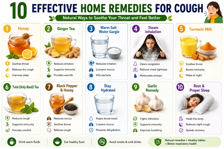 effective home remedies for cough