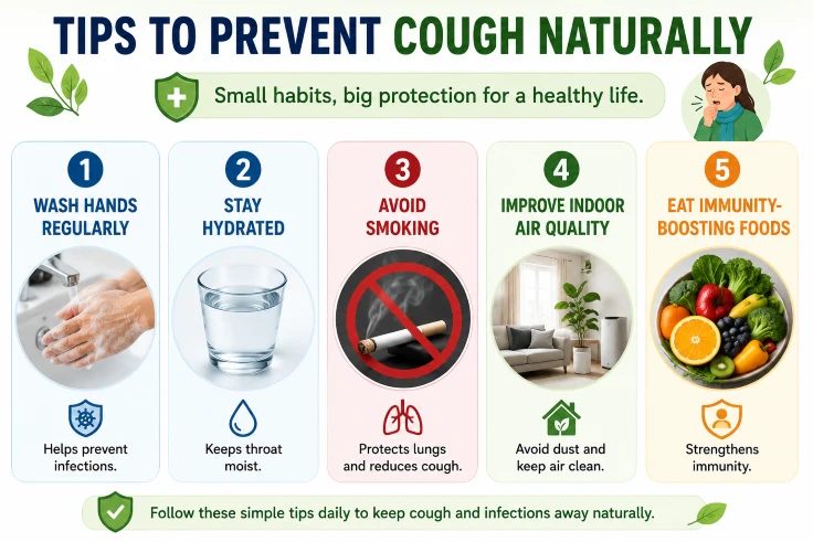tips to prevent cough naturally