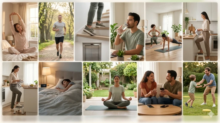 10 simple fitness habits