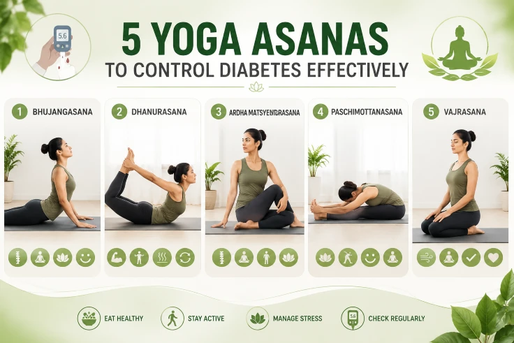 5 yoga asanas for diabetes
