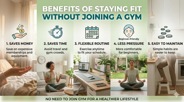 10 Simple Fitness Habits: No Need to Join Gym