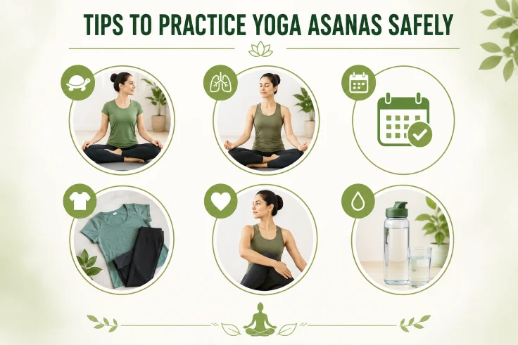 tips to practice yogas asanas safely