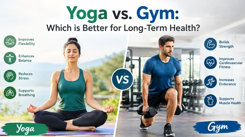 Yoga and Gym for Health