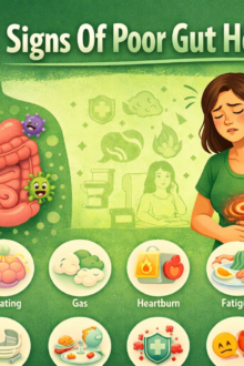 Signs of poor gut health