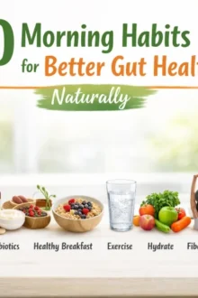 10 morning habits for better gut health naturally