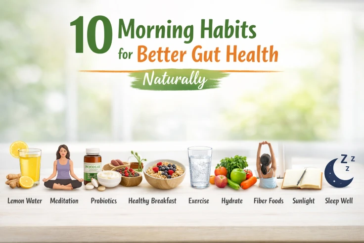 10 morning habits for better gut health naturally