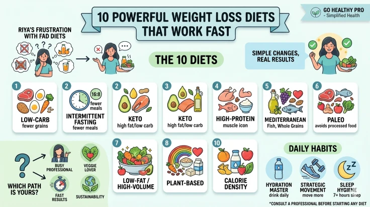 10 powerful weight loss diet