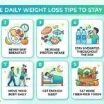 10 simple daily weight loss tips