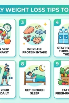 10 simple daily weight loss tips