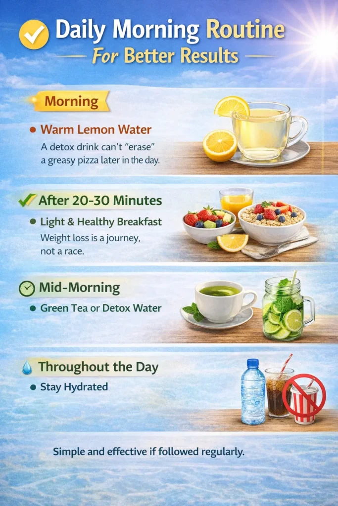 Morning Drinks For Weight Loss