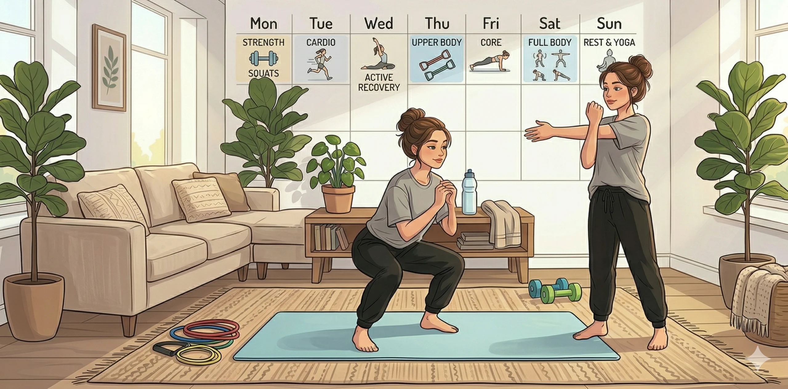 Beginner Home Workout Plan