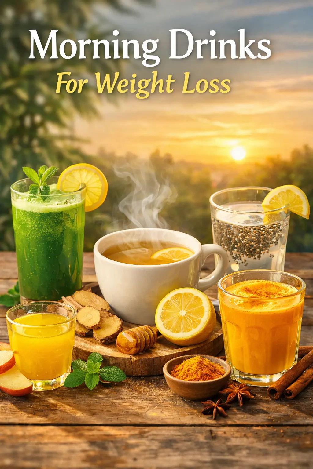 Healthy morning drink