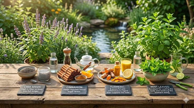 best ingredients to add to your detox drinks