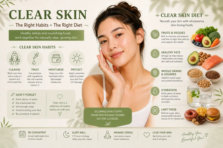 clear skin diet