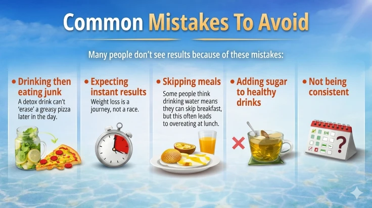 common mistakes to avoid for weight loss