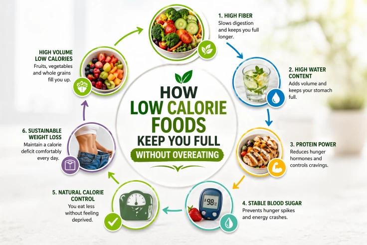 12 Top Low Calorie Foods That Keep You Full and Energized