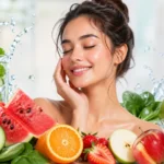hydration foods and glowing skin