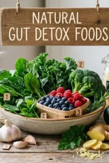 natural gut detox foods