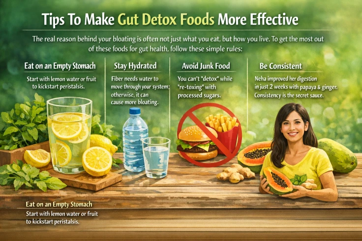 Top 10 Gut Detox Foods That Naturally Cleanse Your Digestive System