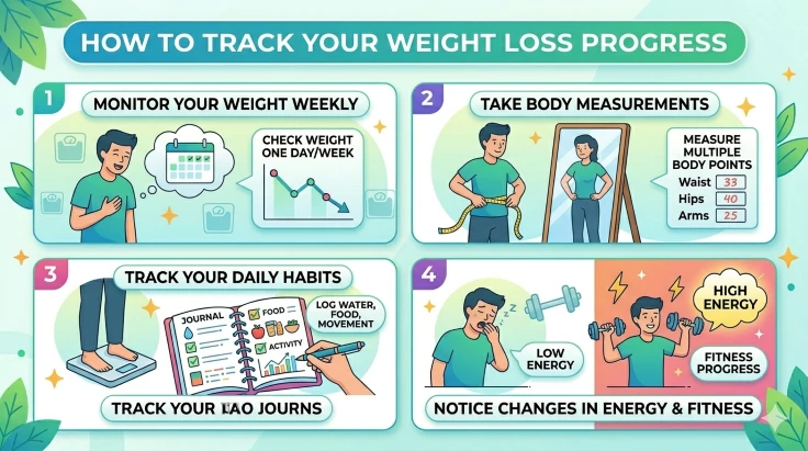 track your weight loss progress