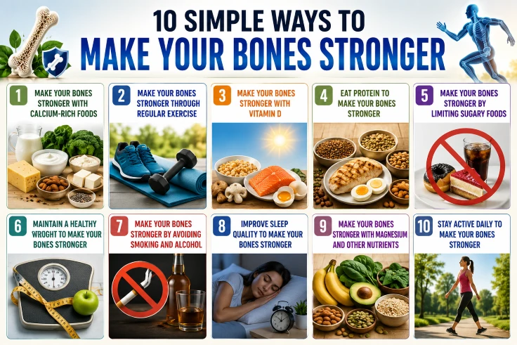 10 Simple Ways to Make Your Bones Stronger
