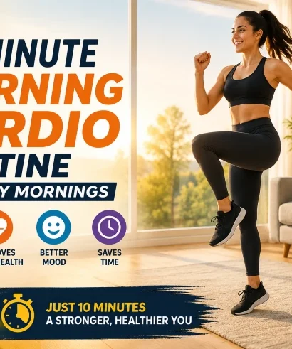 10 minute morning cardio routine