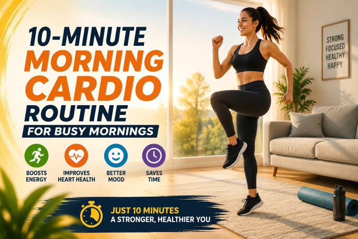 10 minute morning cardio routine