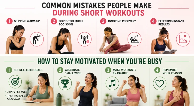 common mistakes duringworkout