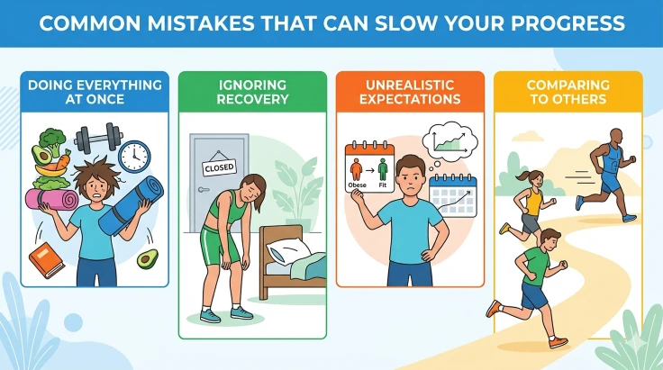 common mistakes that can slow your progress