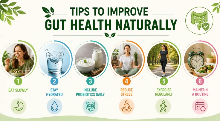 tips to improve gut health naturally