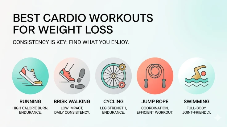 best cardio workouts for weight loss