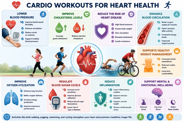 cardio benefits for heart health