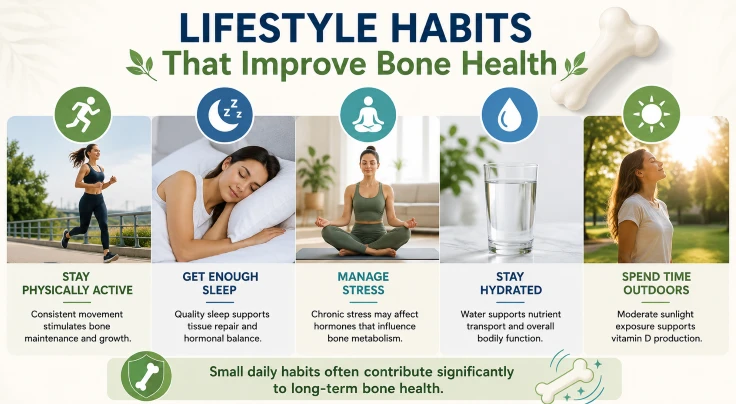 lifestyle habbits that improve bone health