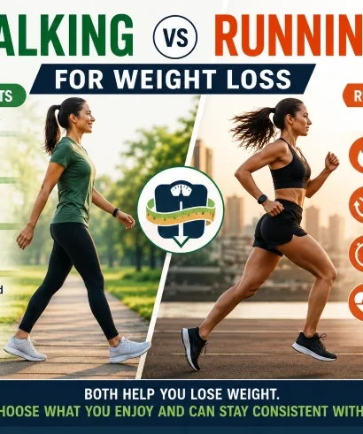 walking vs running