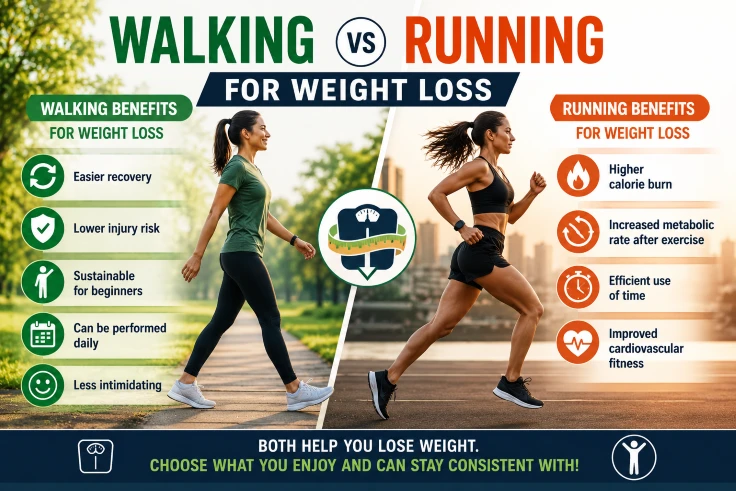 walking vs running