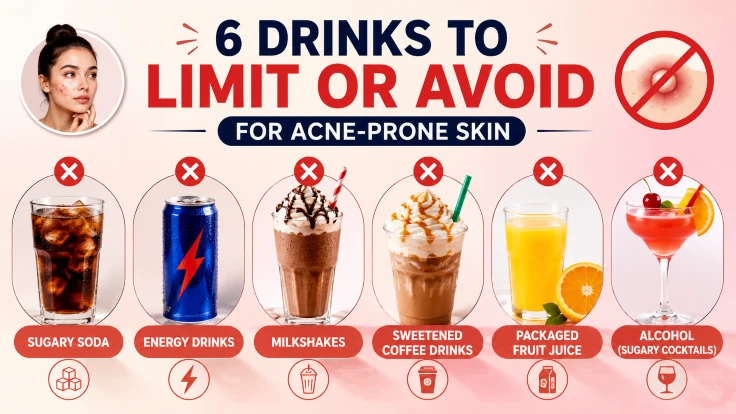 12 Best and Worst Drinks for Acne-Prone Skin
