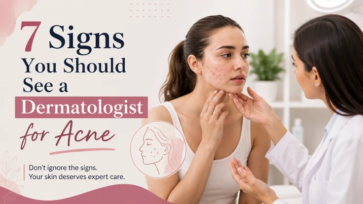 7 Signs You Should See a Dermatologist for Acne
