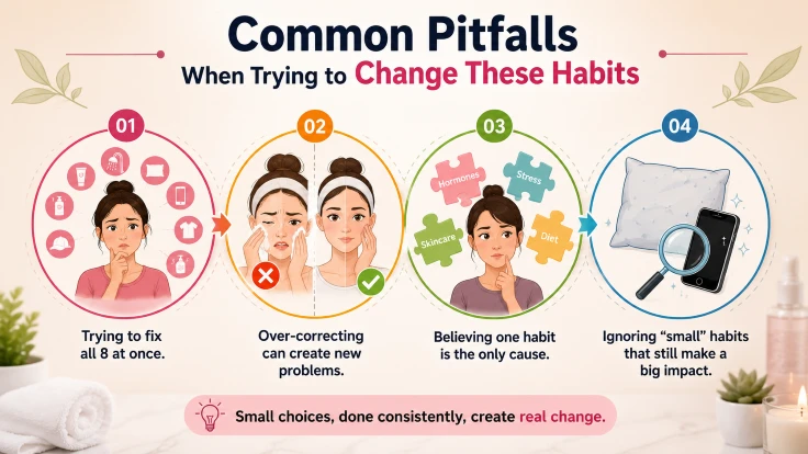 Common Pitfalls When Trying to Change These Habits