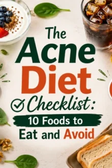 acne diet checklist