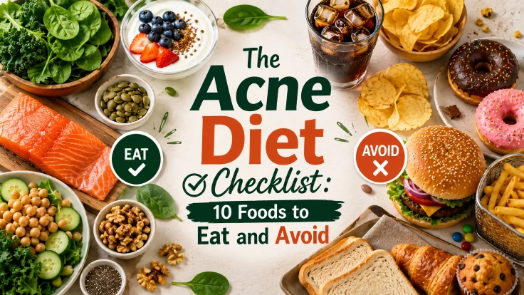 acne diet checklist