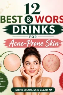 best and worst drinks for acne-prone skin