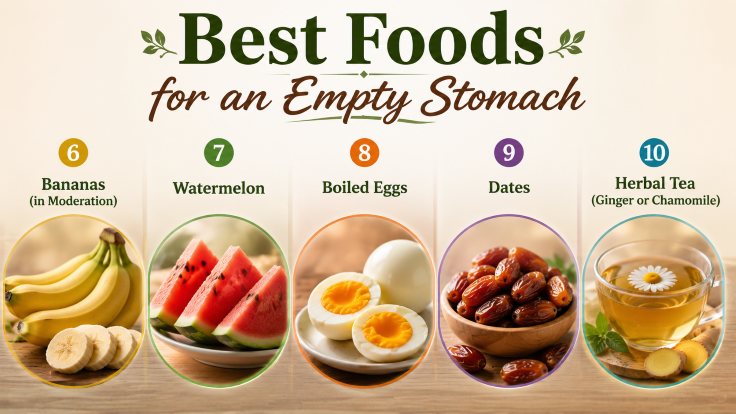 10 Best Foods to Eat on an Empty Stomach (and 10 Food to Avoid)