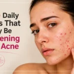 8 Daily Habits That Could Be Making Your Acne Worse