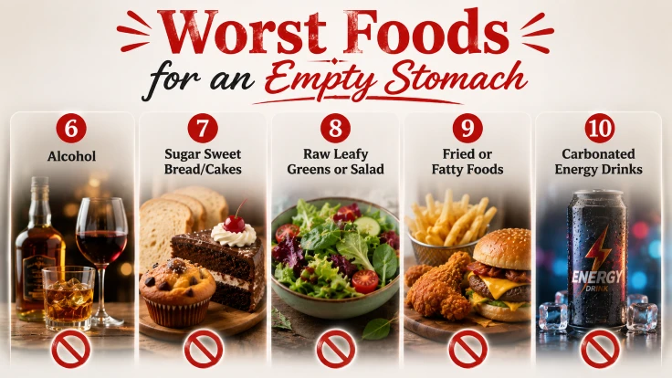 worst foods for an empty stomach2