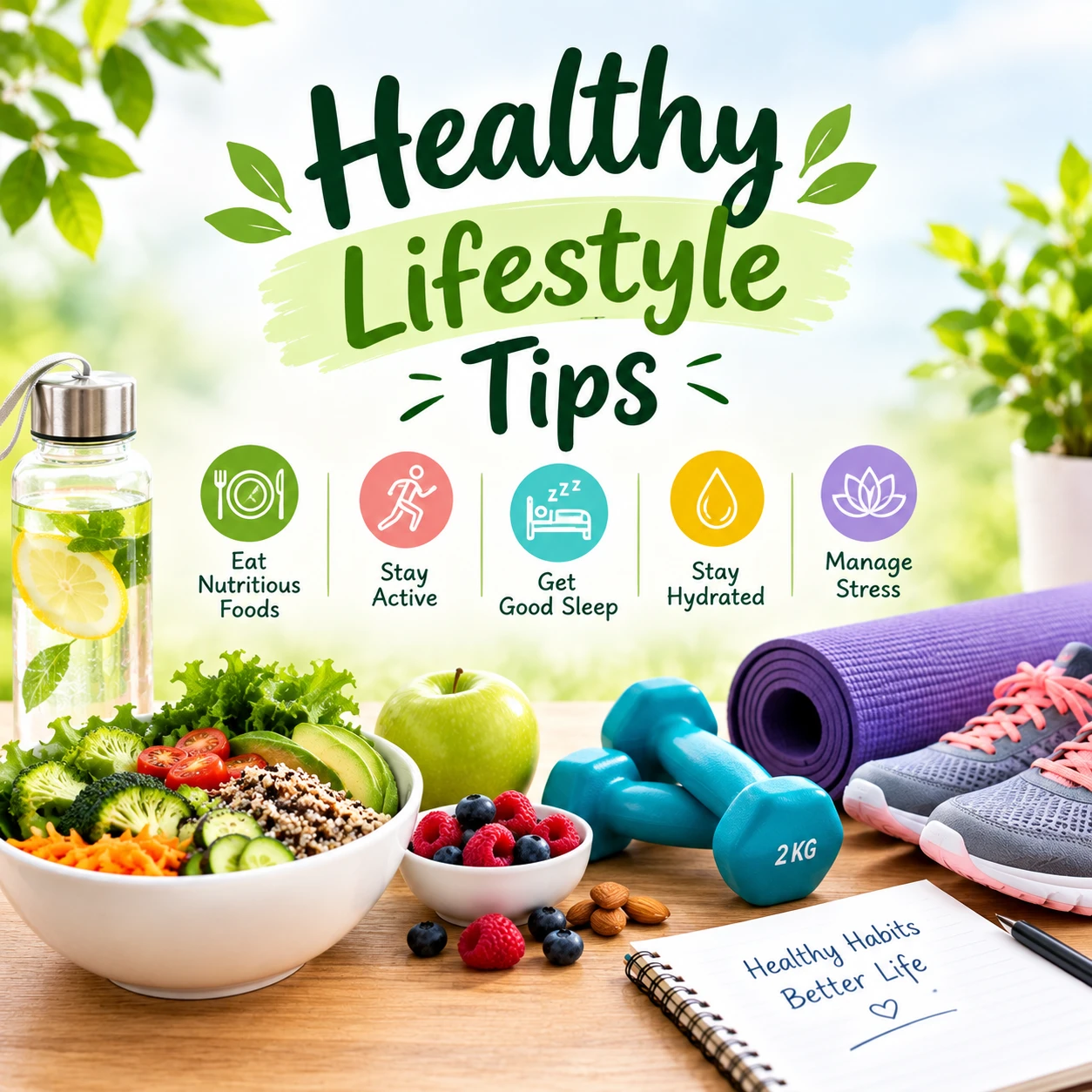 healthy lifestyle tips