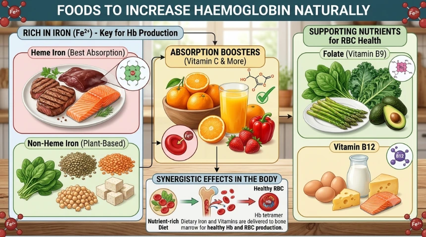 foods to increase haemoglobin