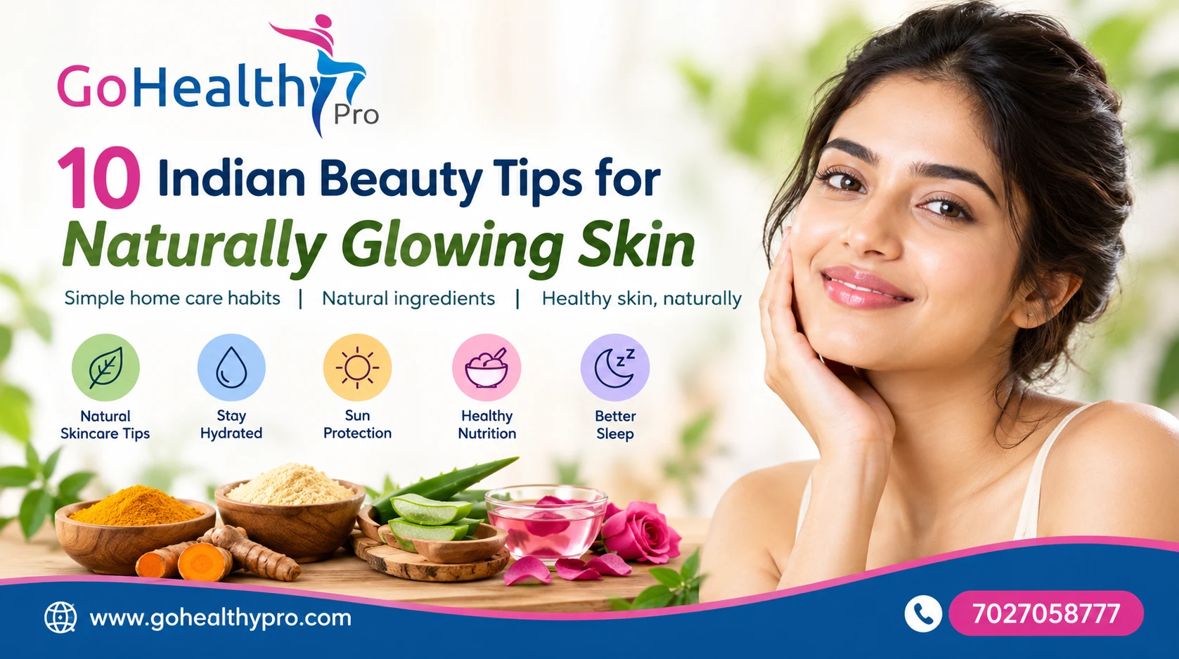 Indian beauty tips for glowing skin