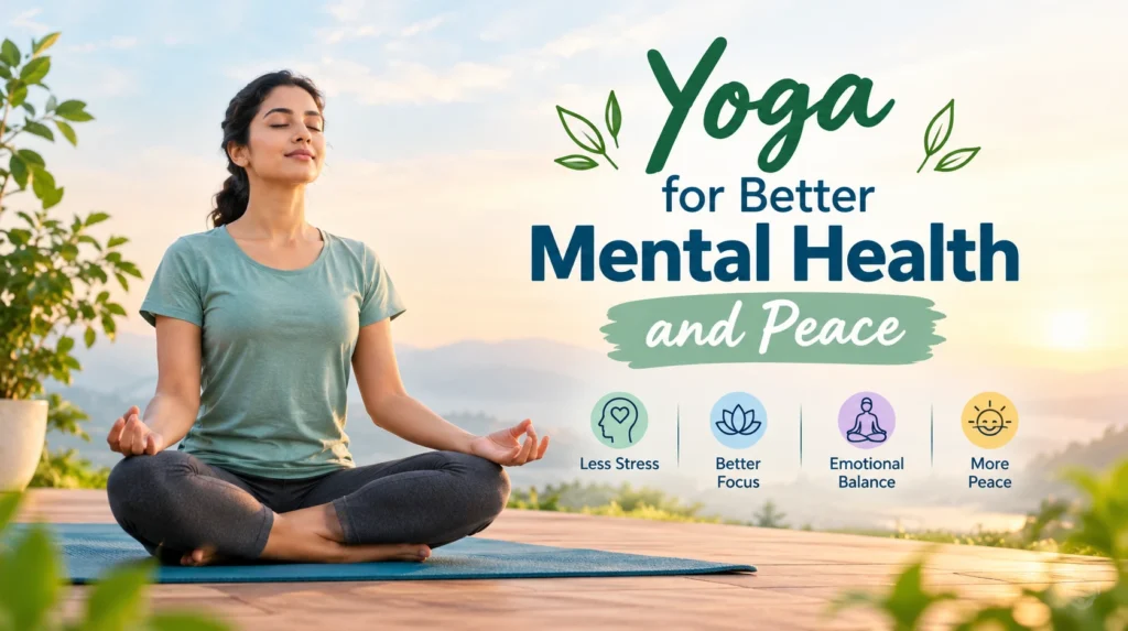Yoga for Better Mental Health and Peace